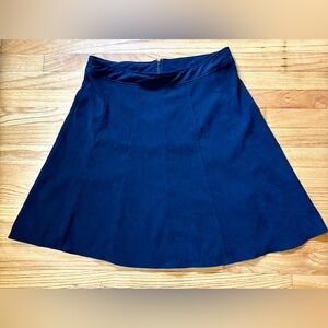 Elegant Navy Blue Women's Skirt